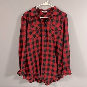Fall Black&Red Flannel!